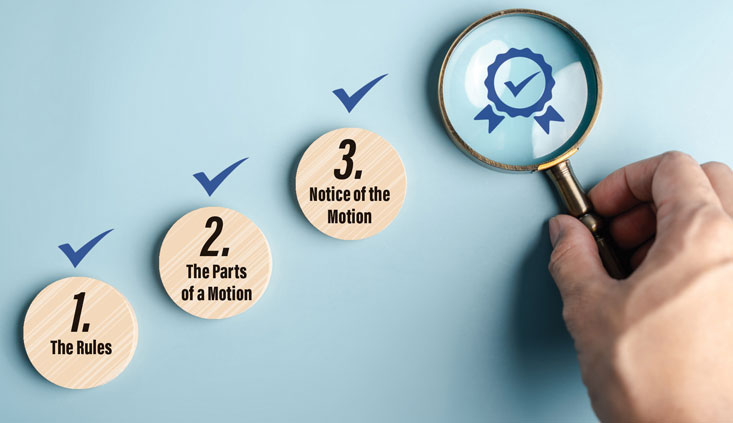 Improve your law and motion skills