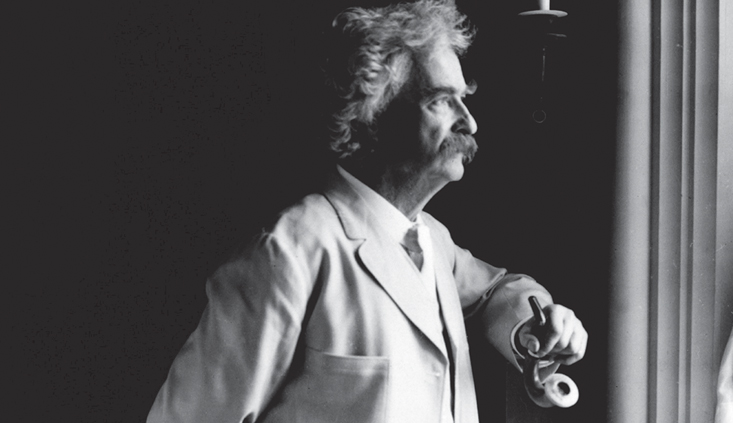 In the words of Mark Twain… In the words of Mark Twain…