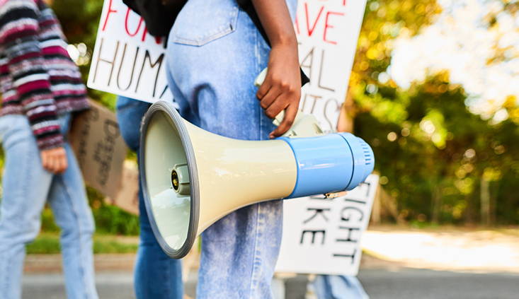 Say it loud, I protest and I’m proud Say it loud, I protest and I’m proud