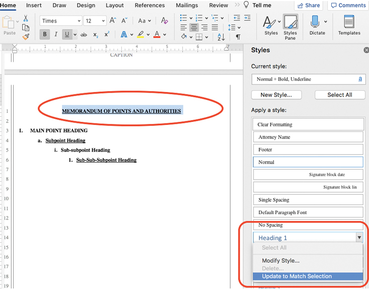 Use Microsoft Word to automate your tables of contents and authorities