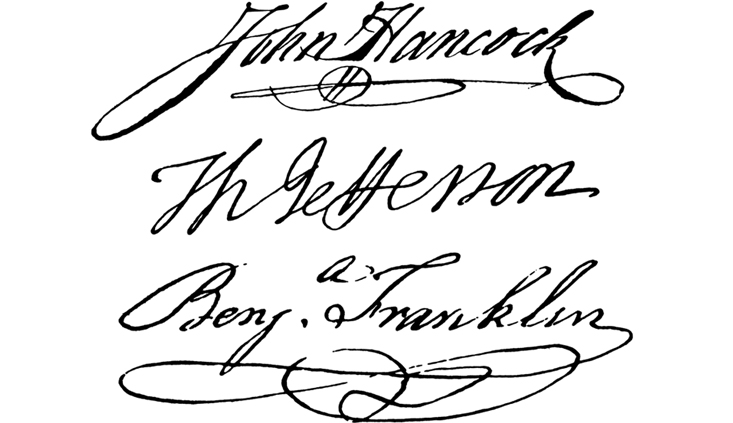When a signature is not a signature
