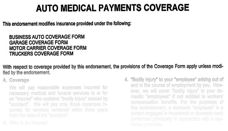 Med-pay lien claims