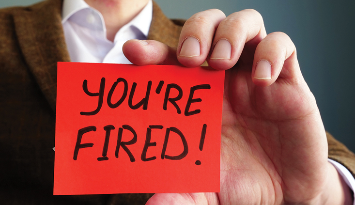 Opposing summary-judgment motions in wrongful-termination cases