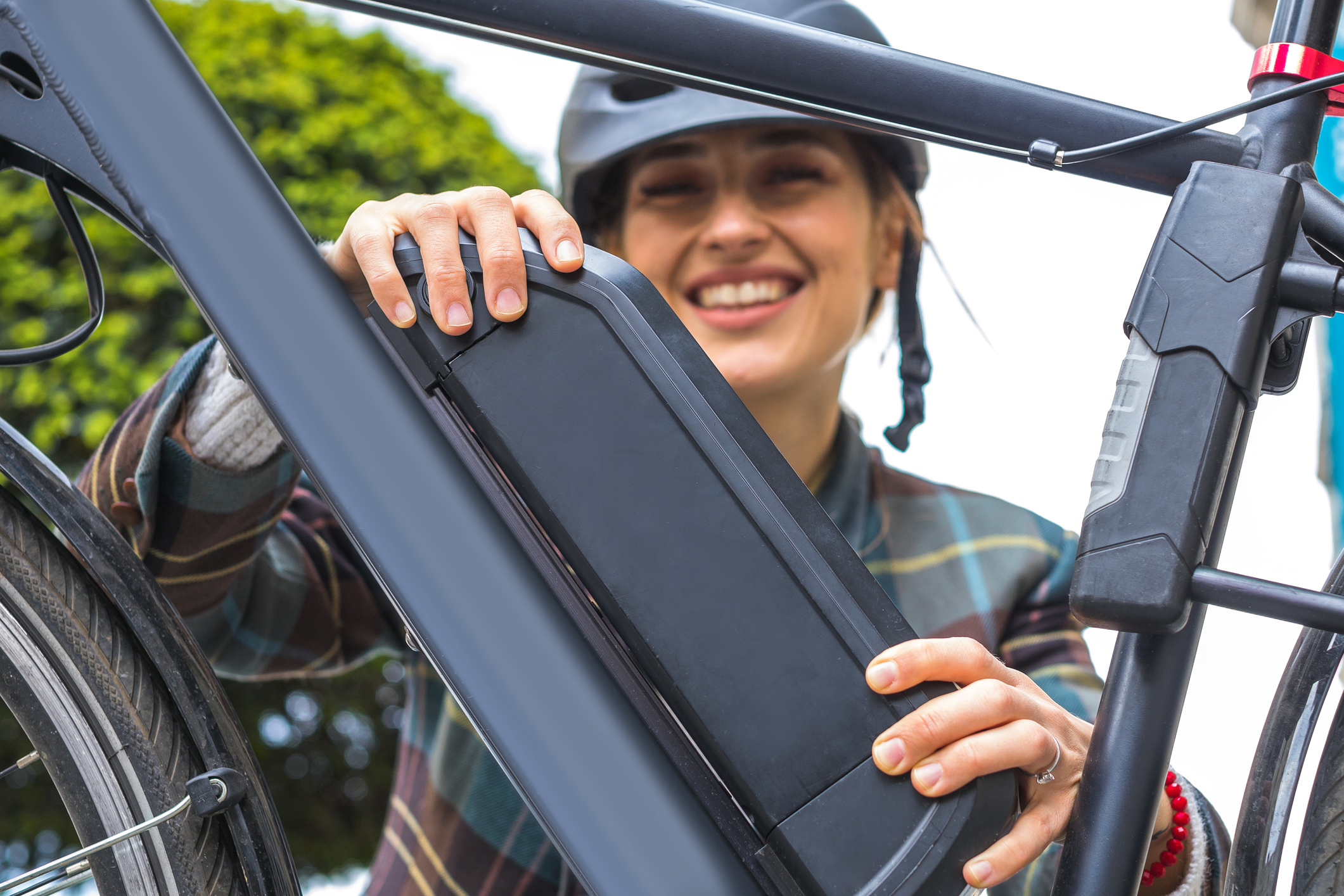 Electric bicycles: It has a motor, but in California it’s not a motor vehicle
